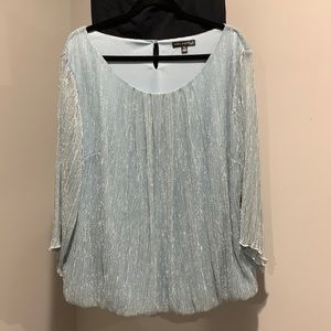 Light blue Sara Michelle blouse